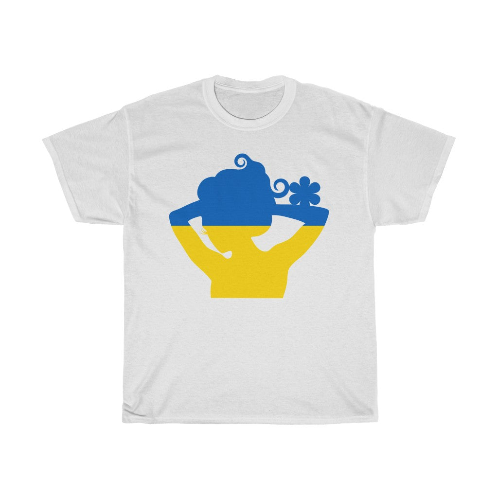 Ukraine Lady Flag Standard Tee - Unisex