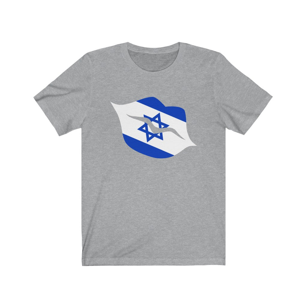 Israel Lips Flag Premium Tee - Unisex