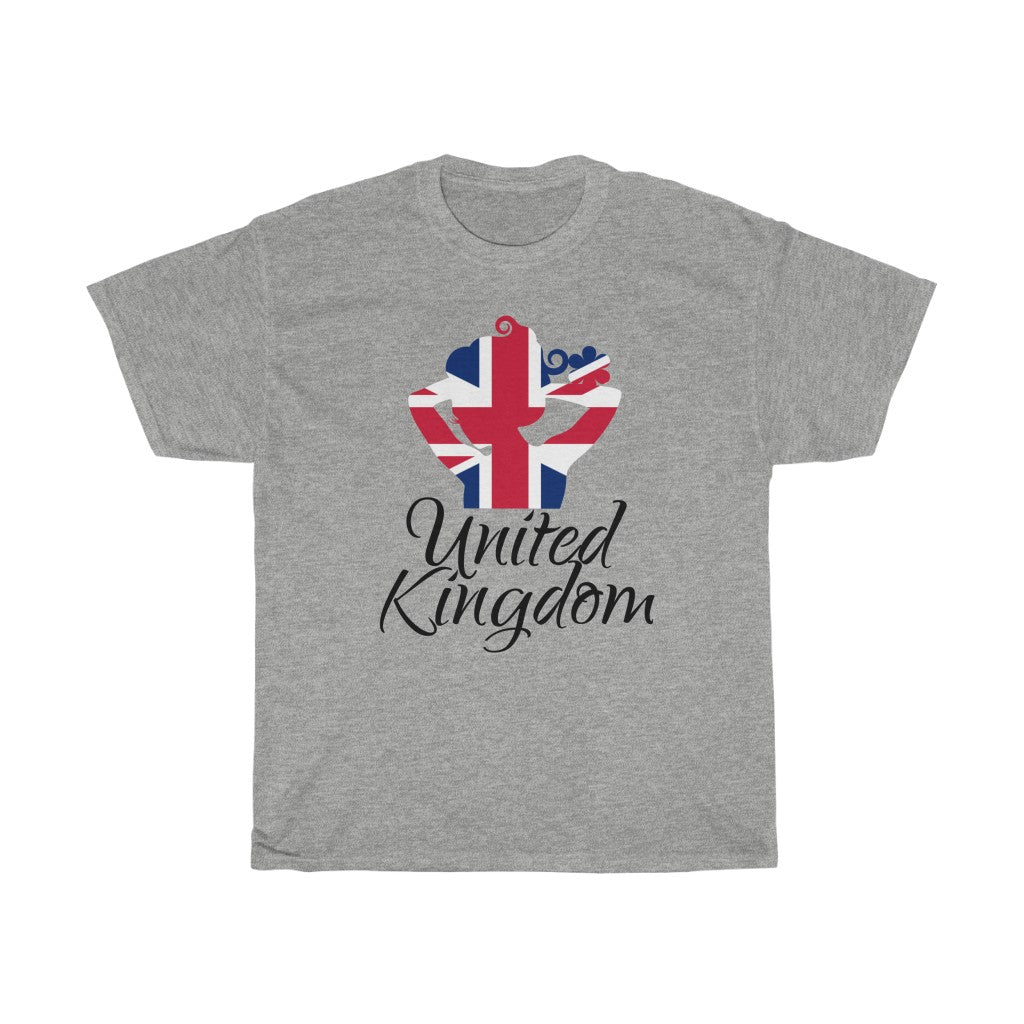 United Kingdom Lady Flag Standard Tee 1 - Unisex