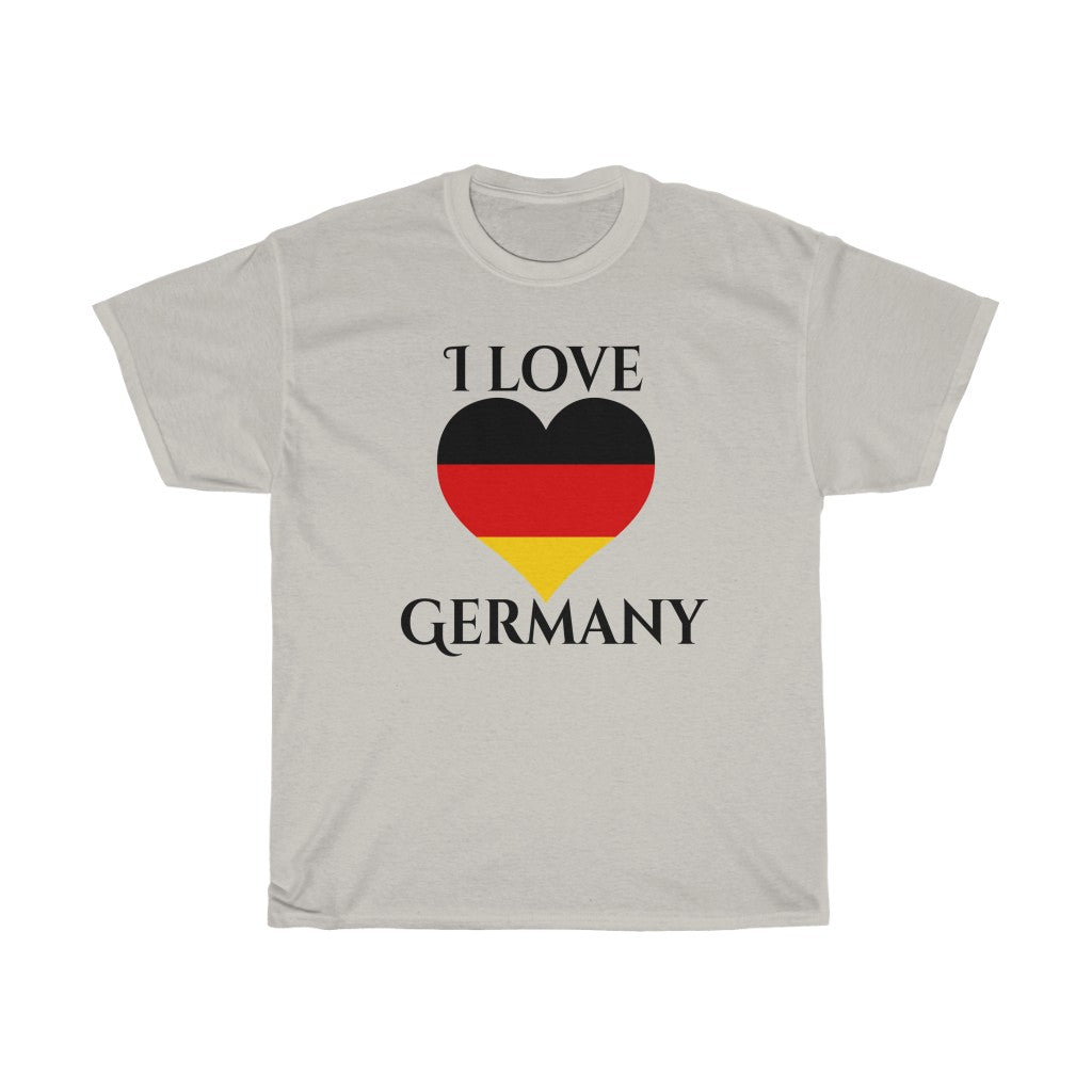 Germany Heart Flag Standard Tee 1 - Unisex