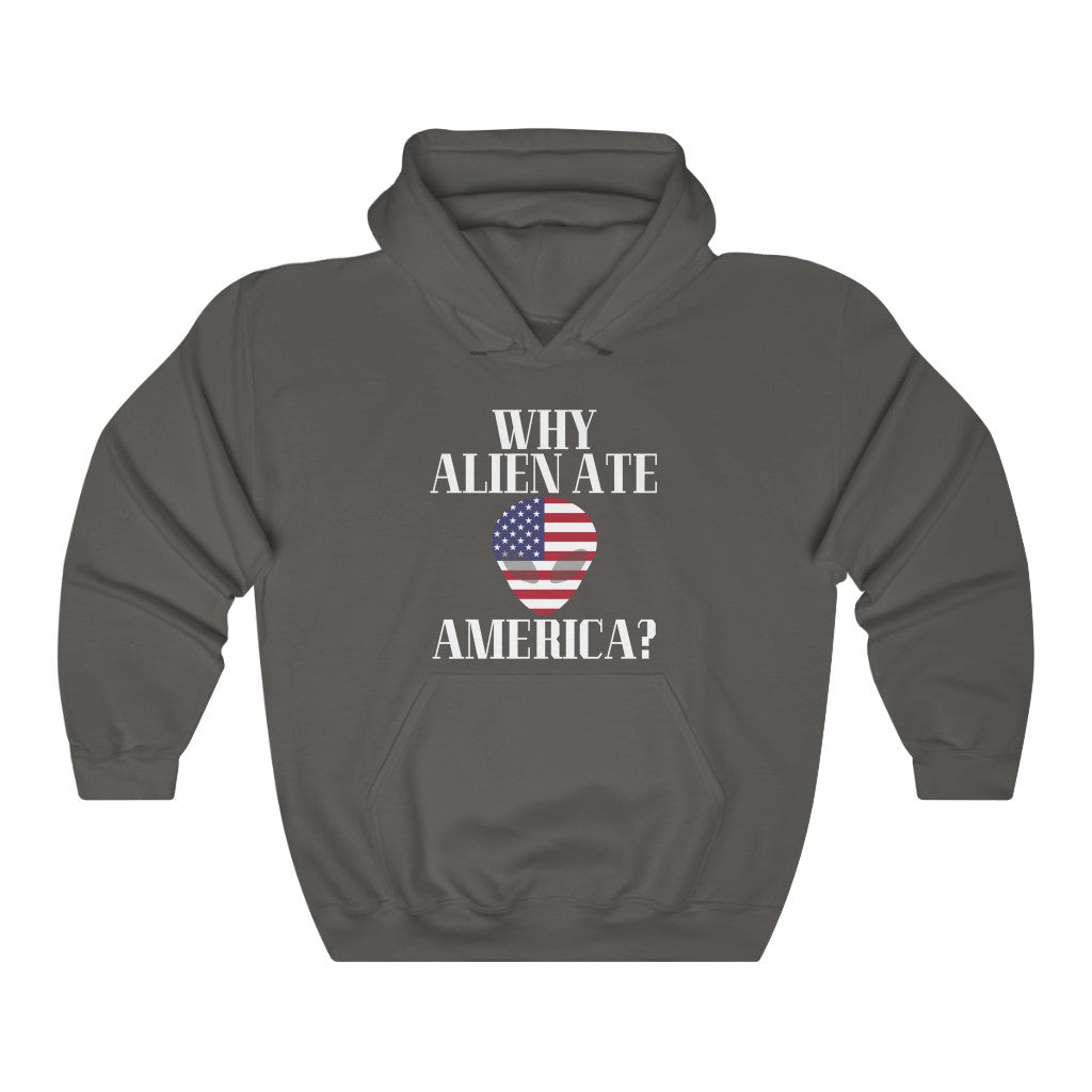 United States Alien Ate Flag Hoodie Sweatshirt 2 - Unisex