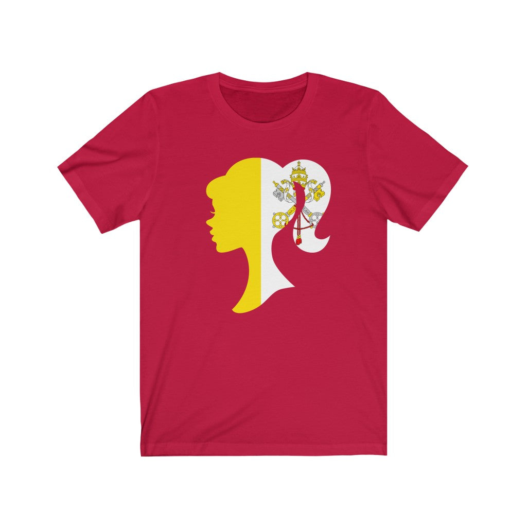 Holy See Girl Flag Premium Tee - Unisex
