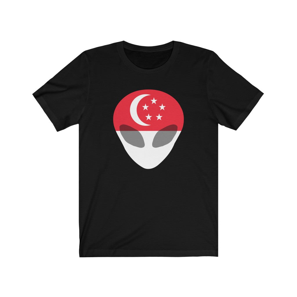 Singapore Alien Flag Premium Tee - Unisex