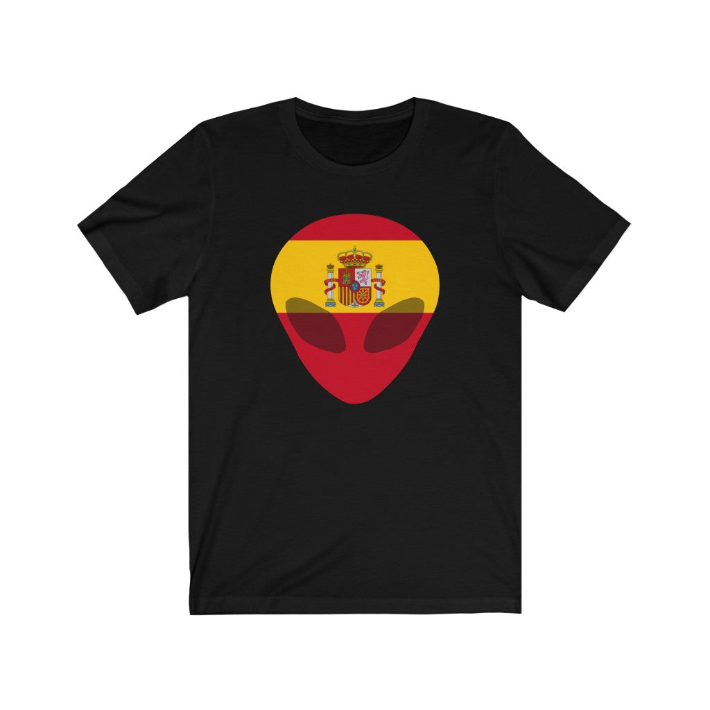 Spain Alien Flag Premium Tee - Unisex