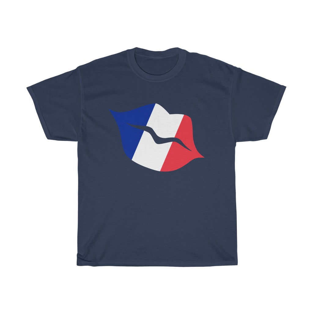 France Lips Flag Standard Tee - Unisex