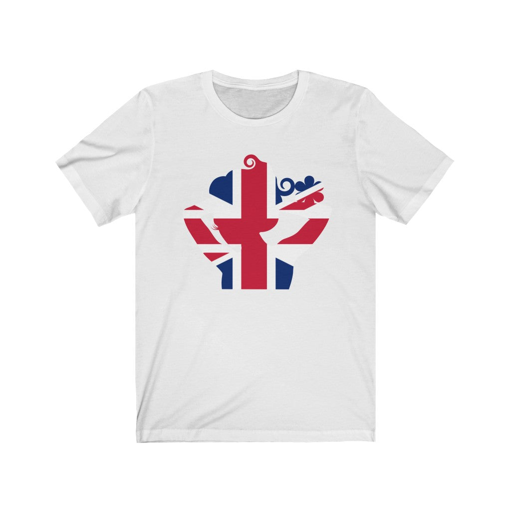 United Kingdom Lady Flag Premium Tee - Unisex