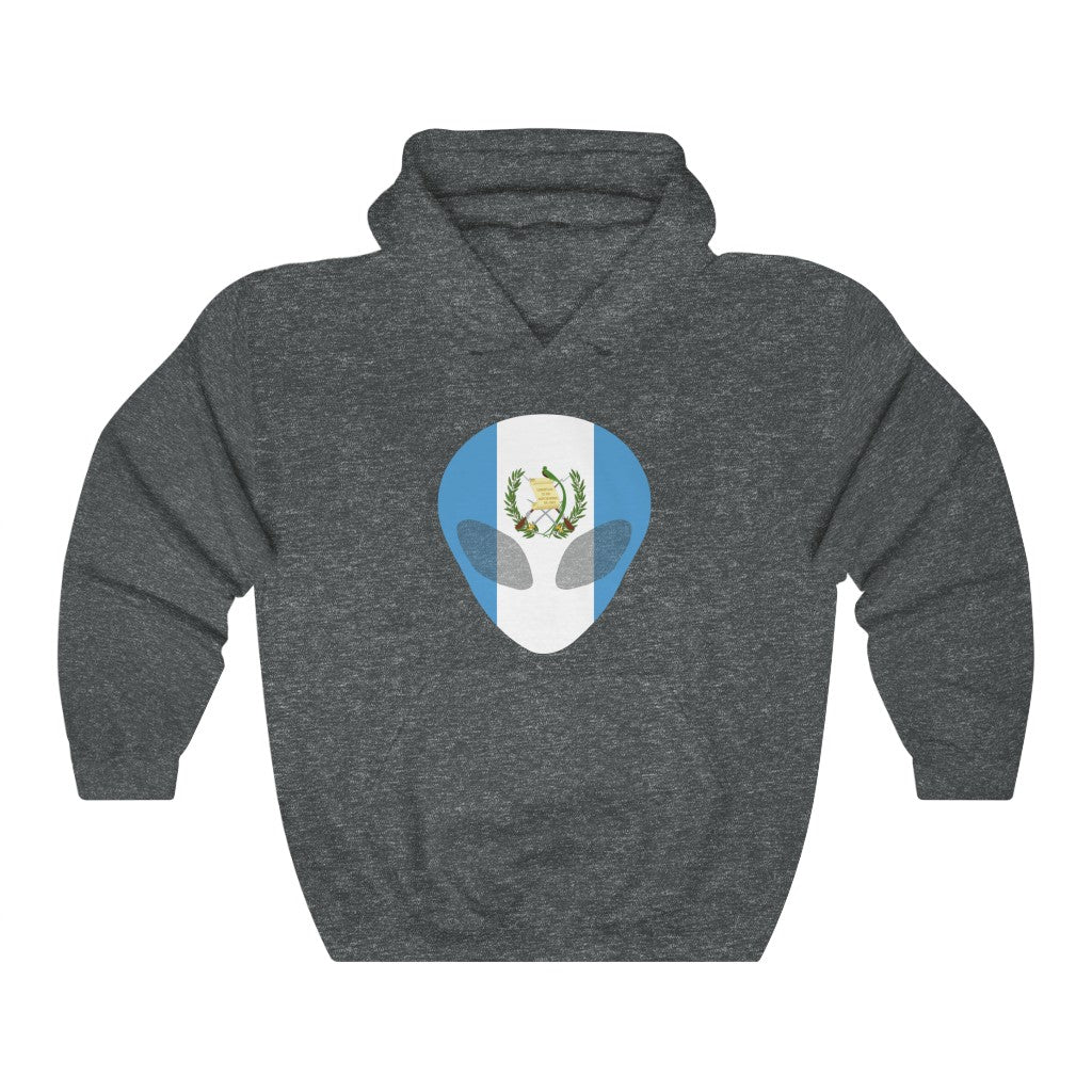 Guatemala Alien Flag Hoodie Sweatshirt - Unisex