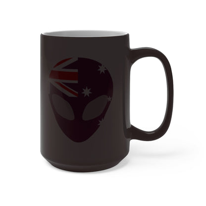 Australia Alien Color Changing Mug