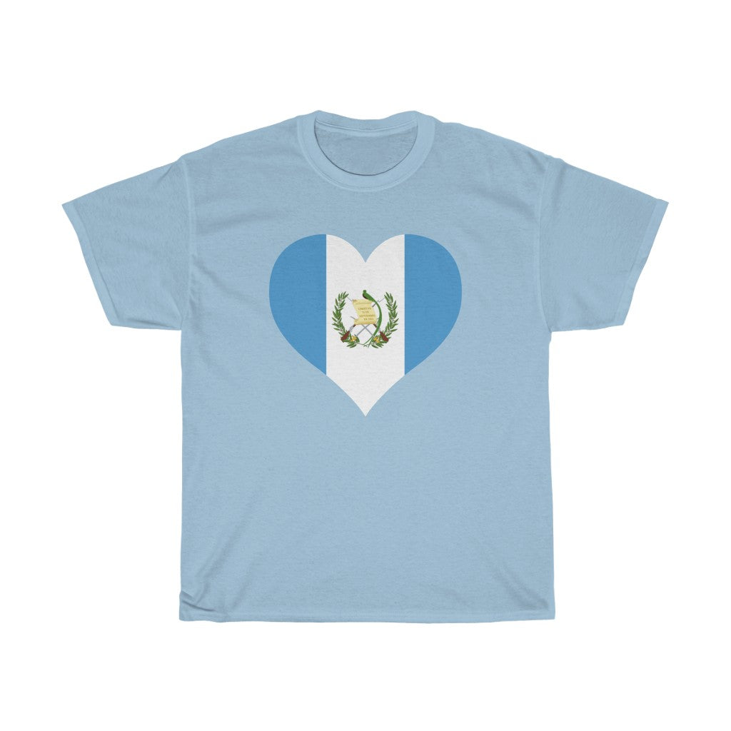 Guatemala Heart Flag Standard Tee - Unisex
