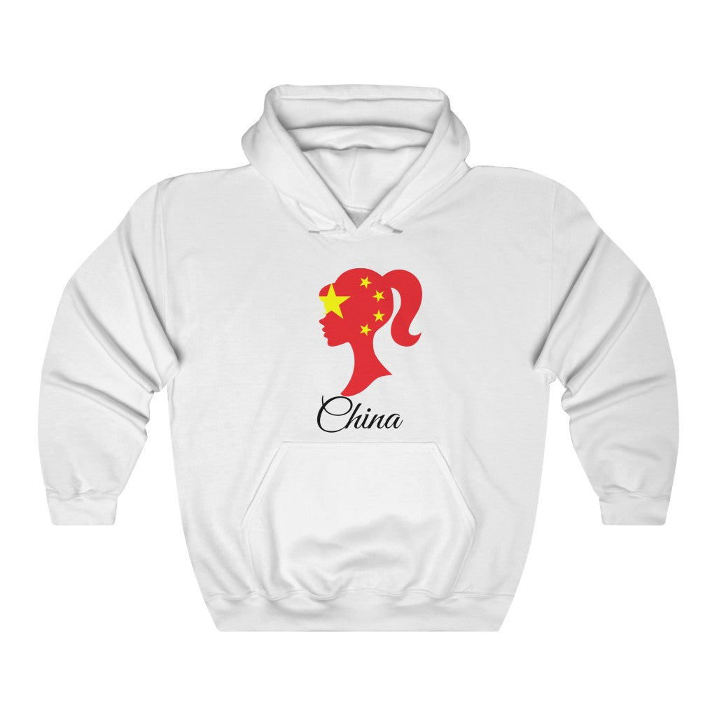 China Girl Flag Hoodie Sweatshirt 1 - Unisex