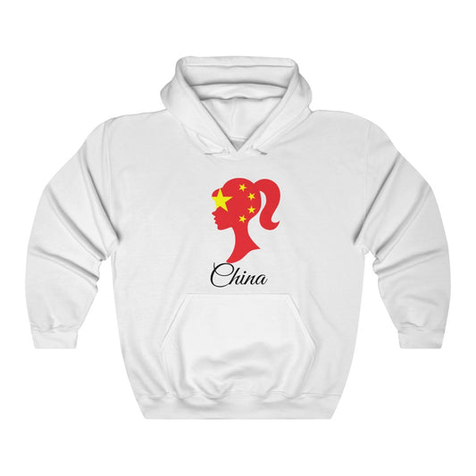 China Girl Flag Hoodie Sweatshirt 1 - Unisex