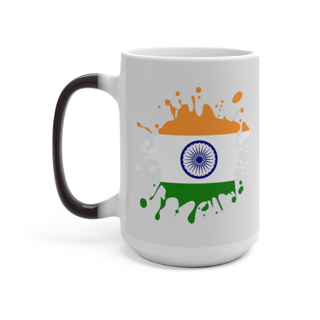 India Splat Color Changing Mug