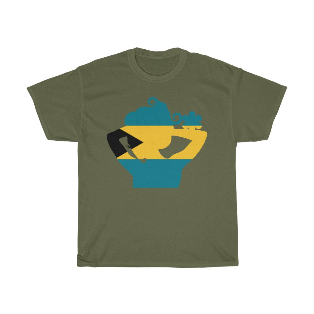 Bahamas Lady Flag Standard Tee - Unisex