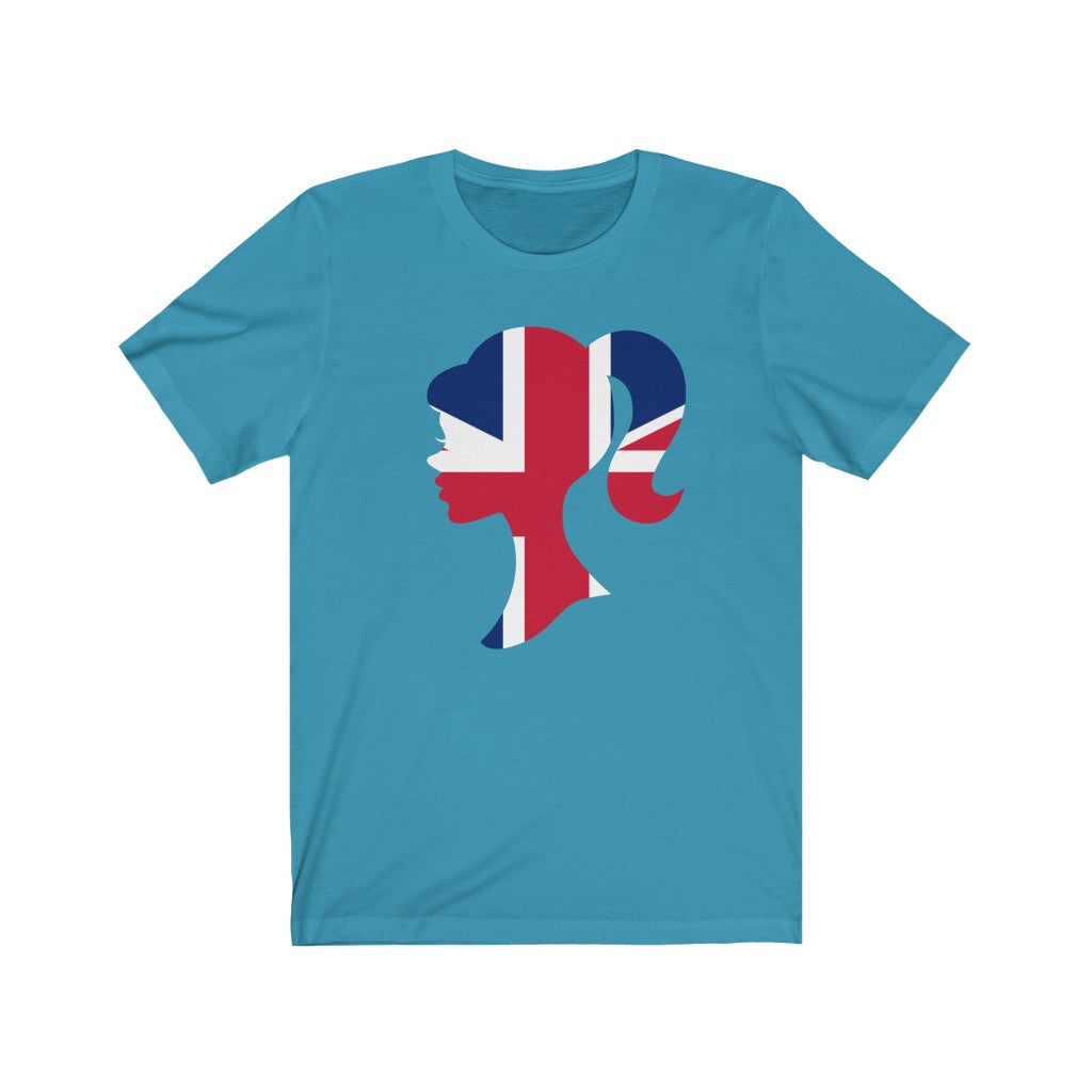 United Kingdom Girl Flag Premium Tee - Unisex