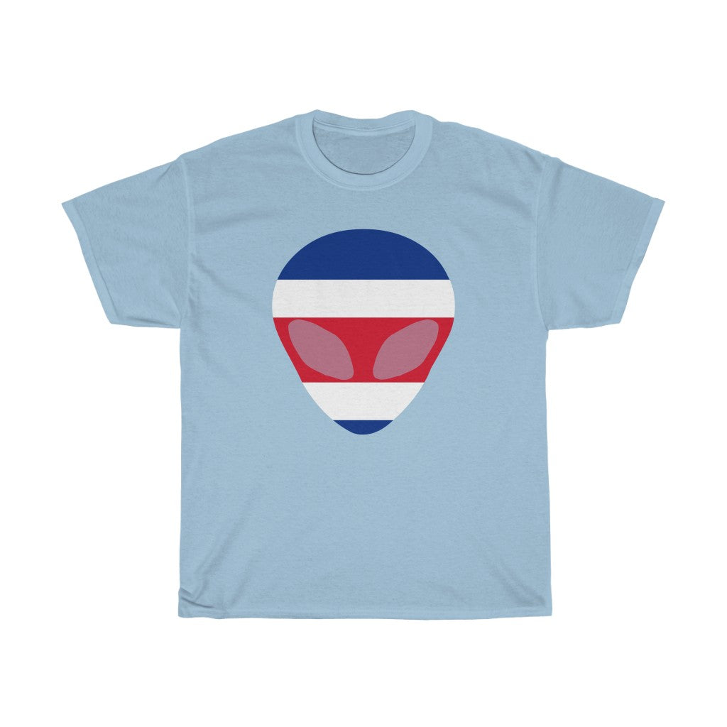 Costa Rica Alien Flag Standard Tee - Unisex