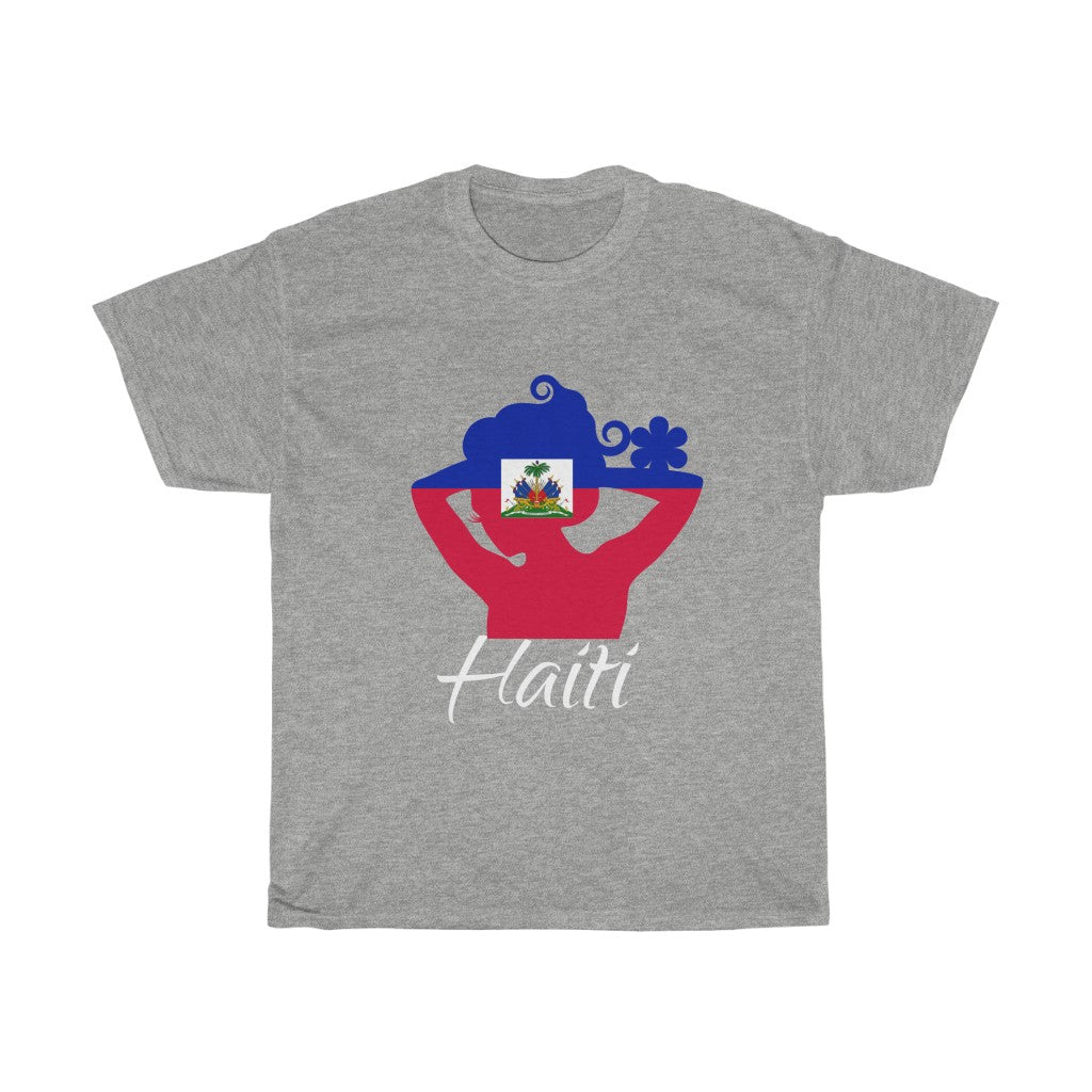 Haiti Lady Flag Standard Tee 2 - Unisex