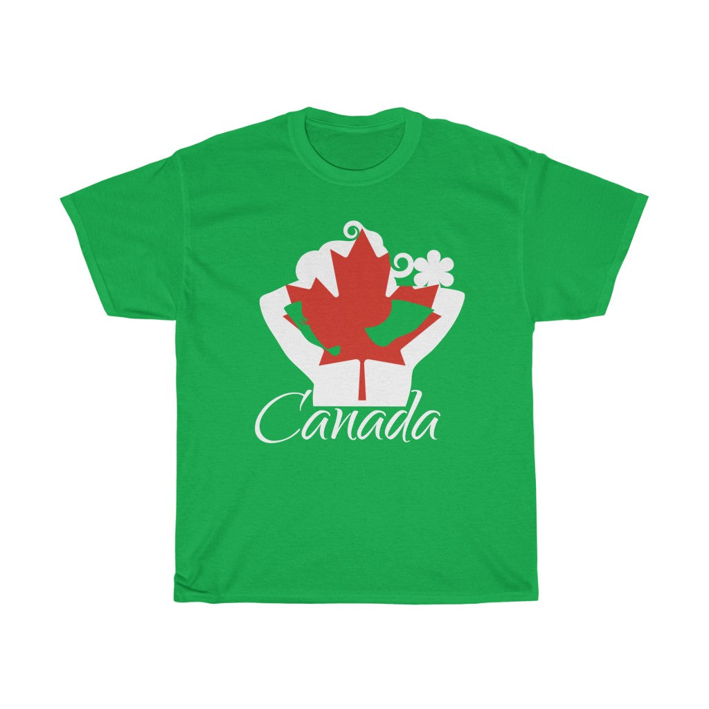 Canada Lady Flag Standard Tee 2 - Unisex