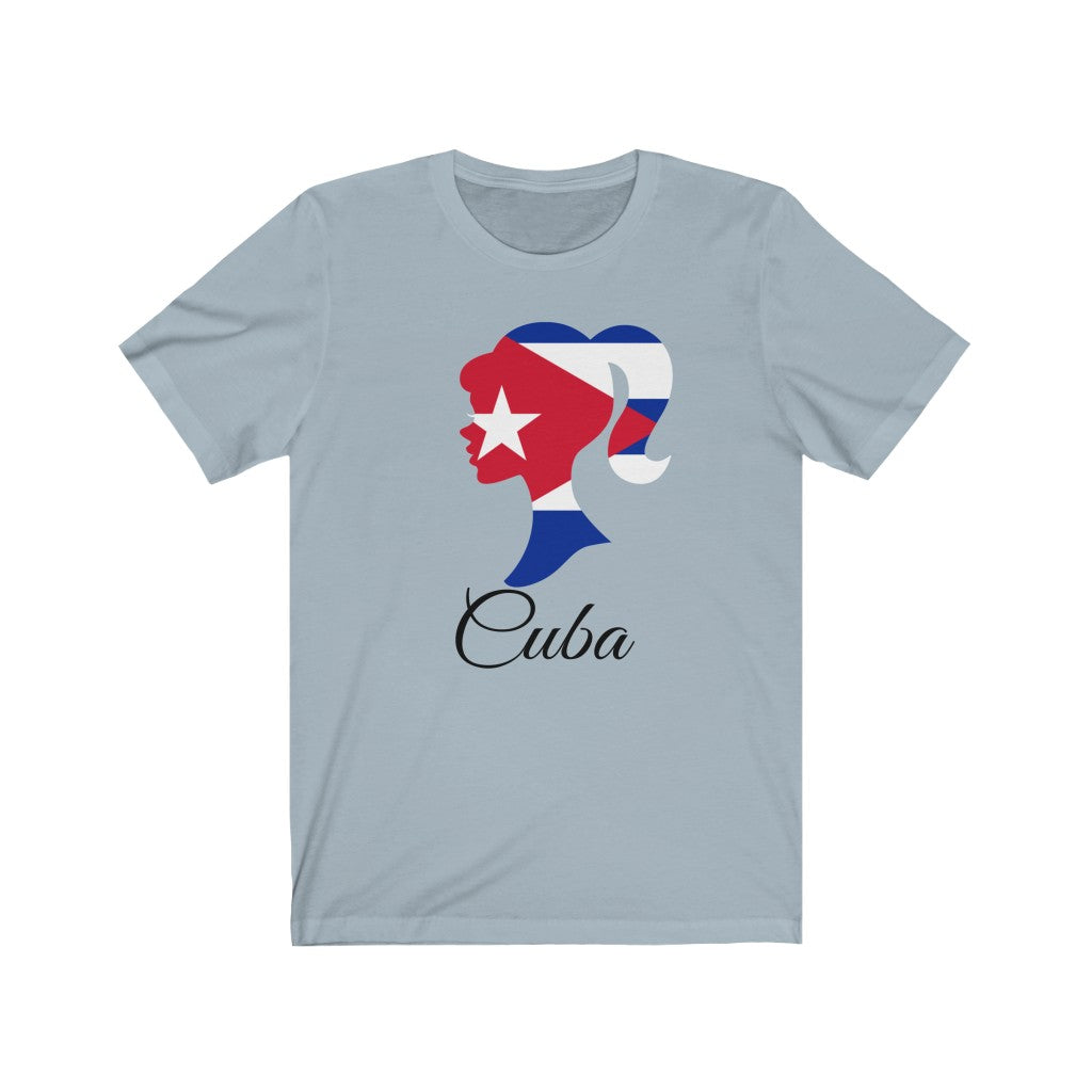 Cuba Girl Flag Premium Tee 1 - Unisex
