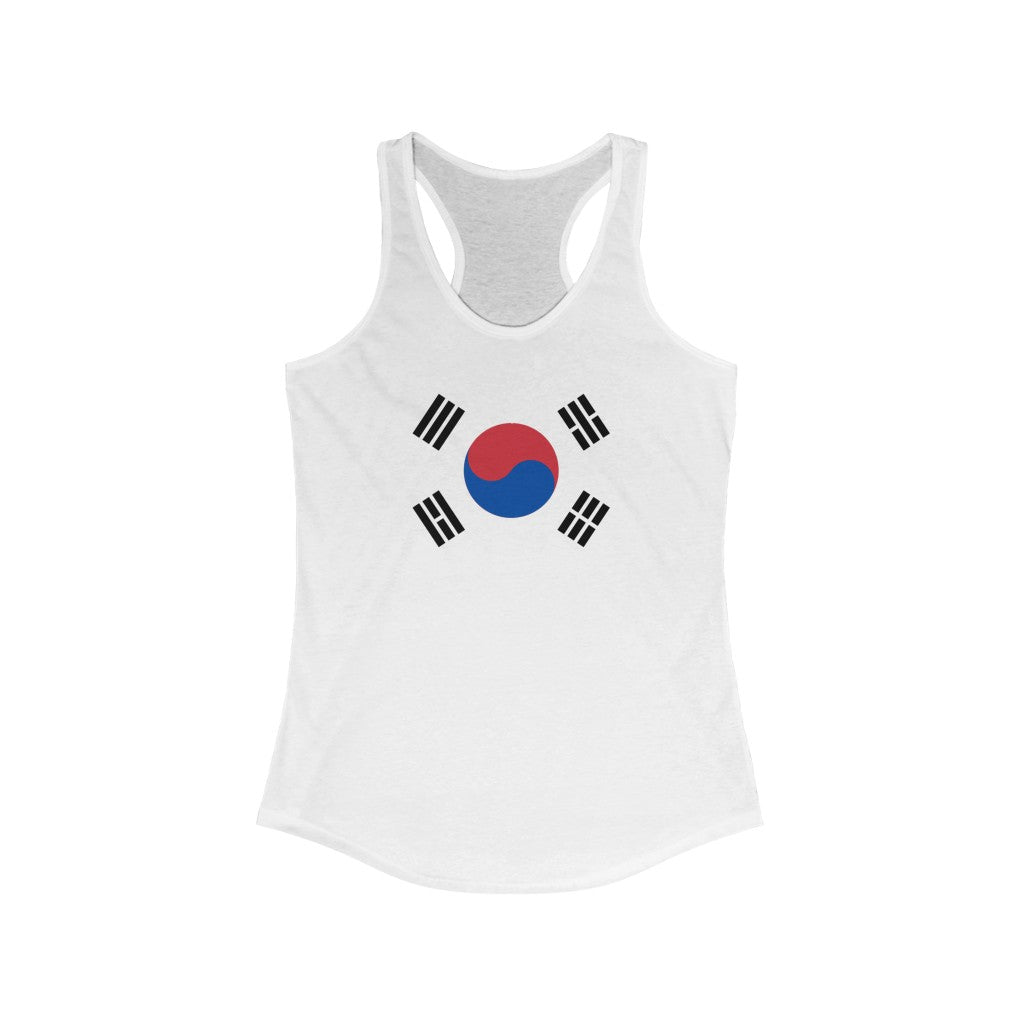 South Korea Heart Flag Tank - Women