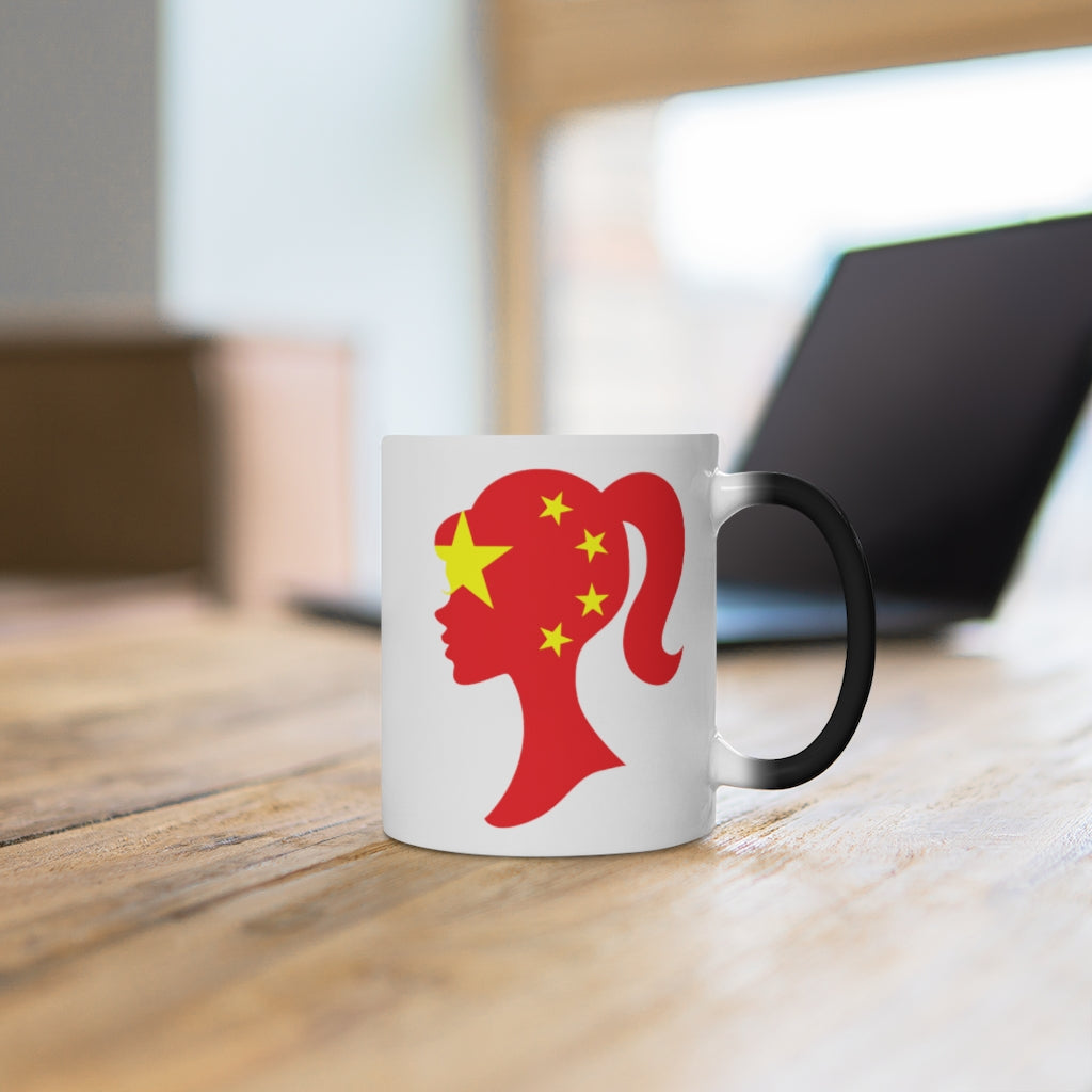 China Girl Color Changing Mug