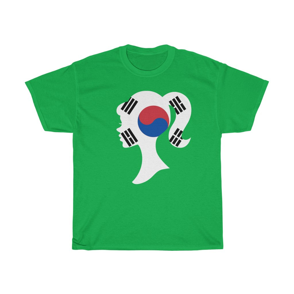 South Korea Girl Flag Standard Tee - Unisex