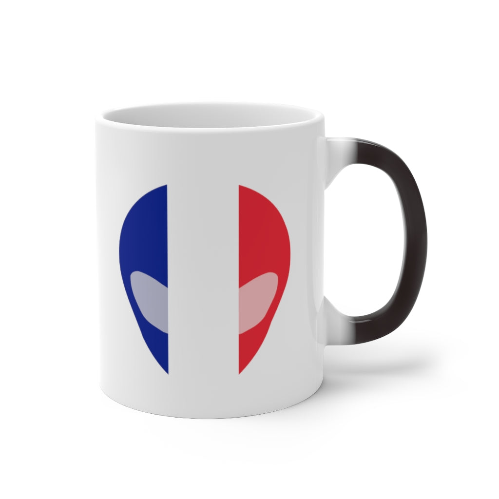France Alien Color Changing Mug
