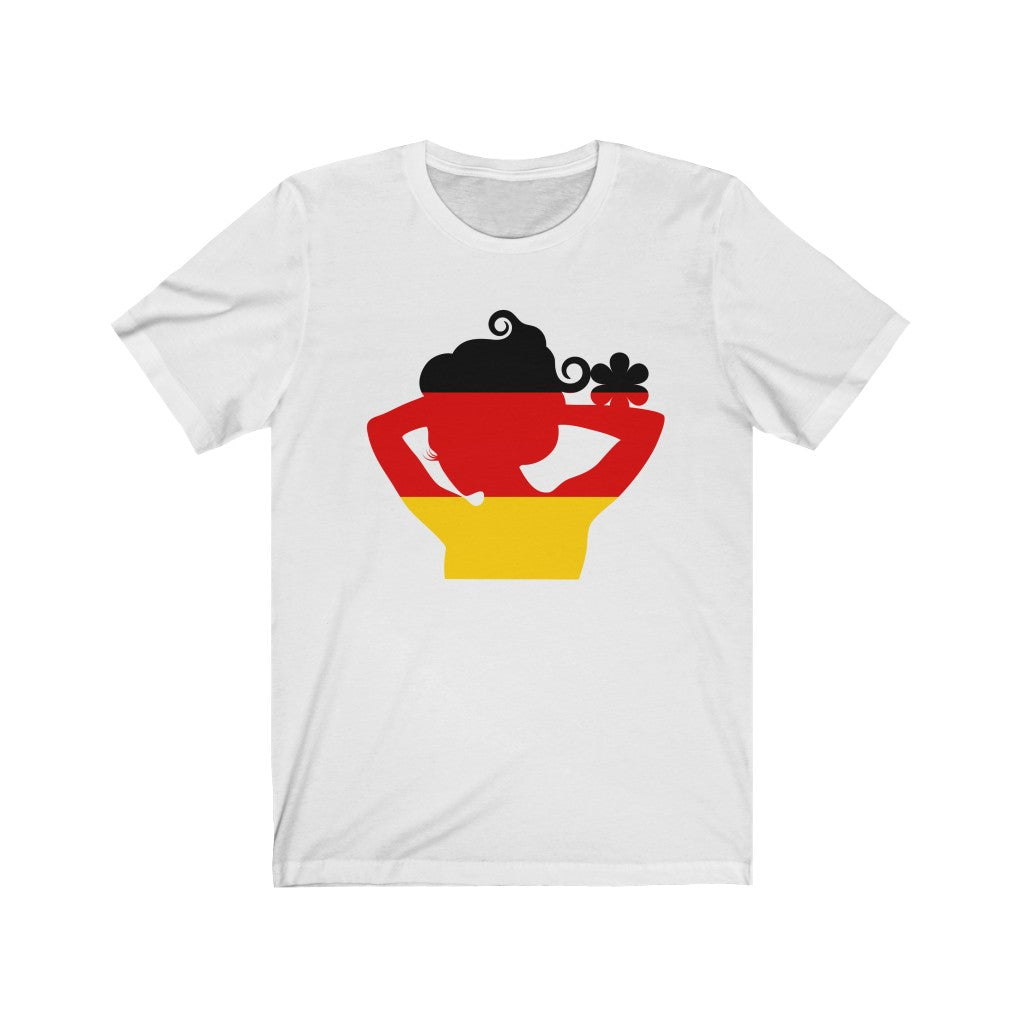 Germany Lady Flag Premium Tee - Unisex