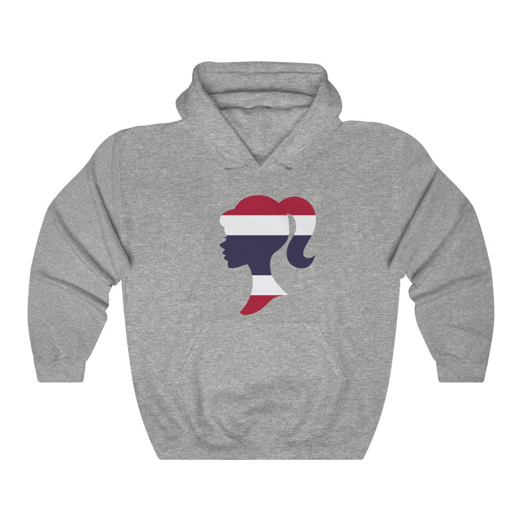 Thailand Girl Flag Hoodie Sweatshirt - Unisex