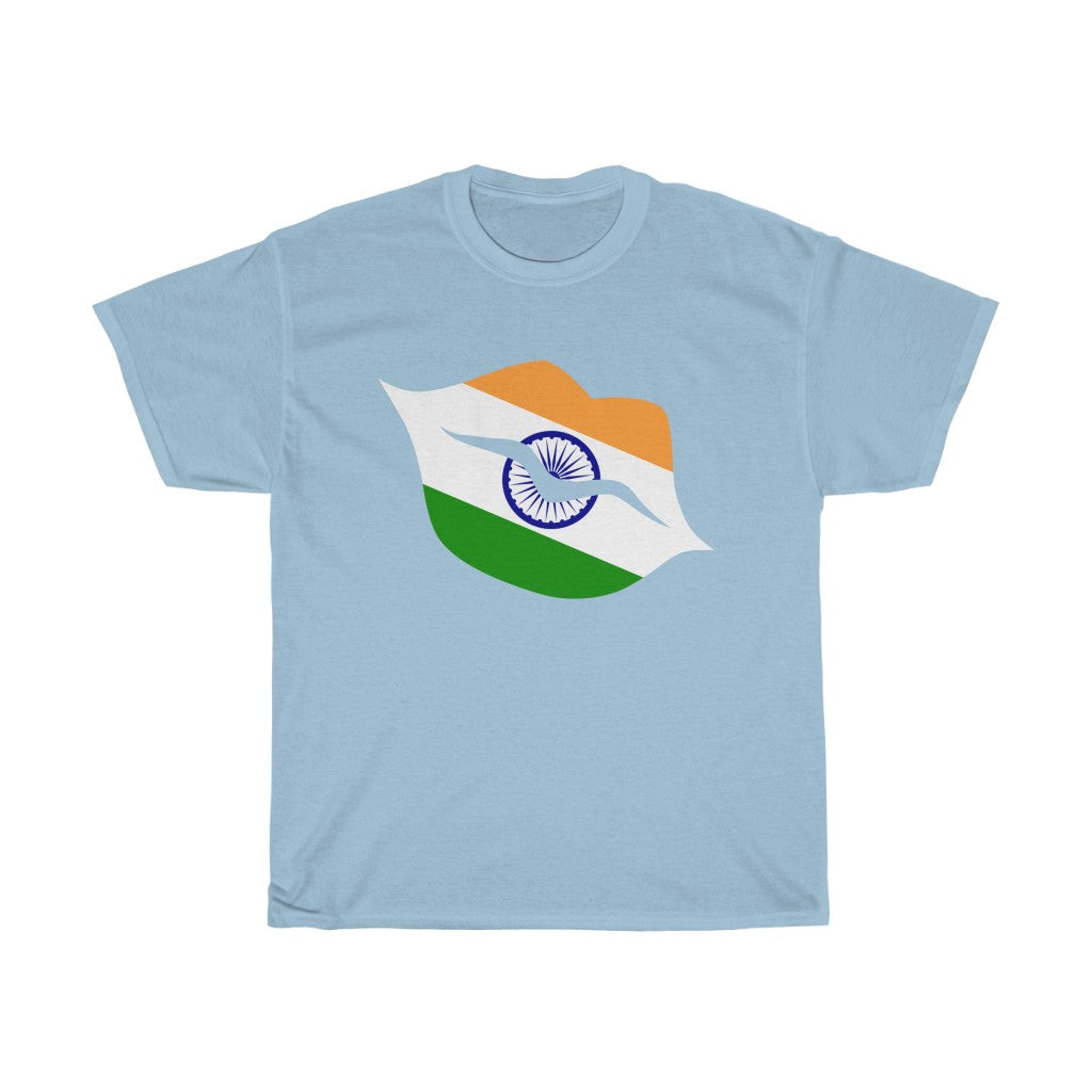 India Lips Flag Standard Tee - Unisex