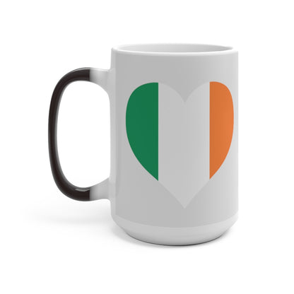 Ireland Heart Color Changing Mug