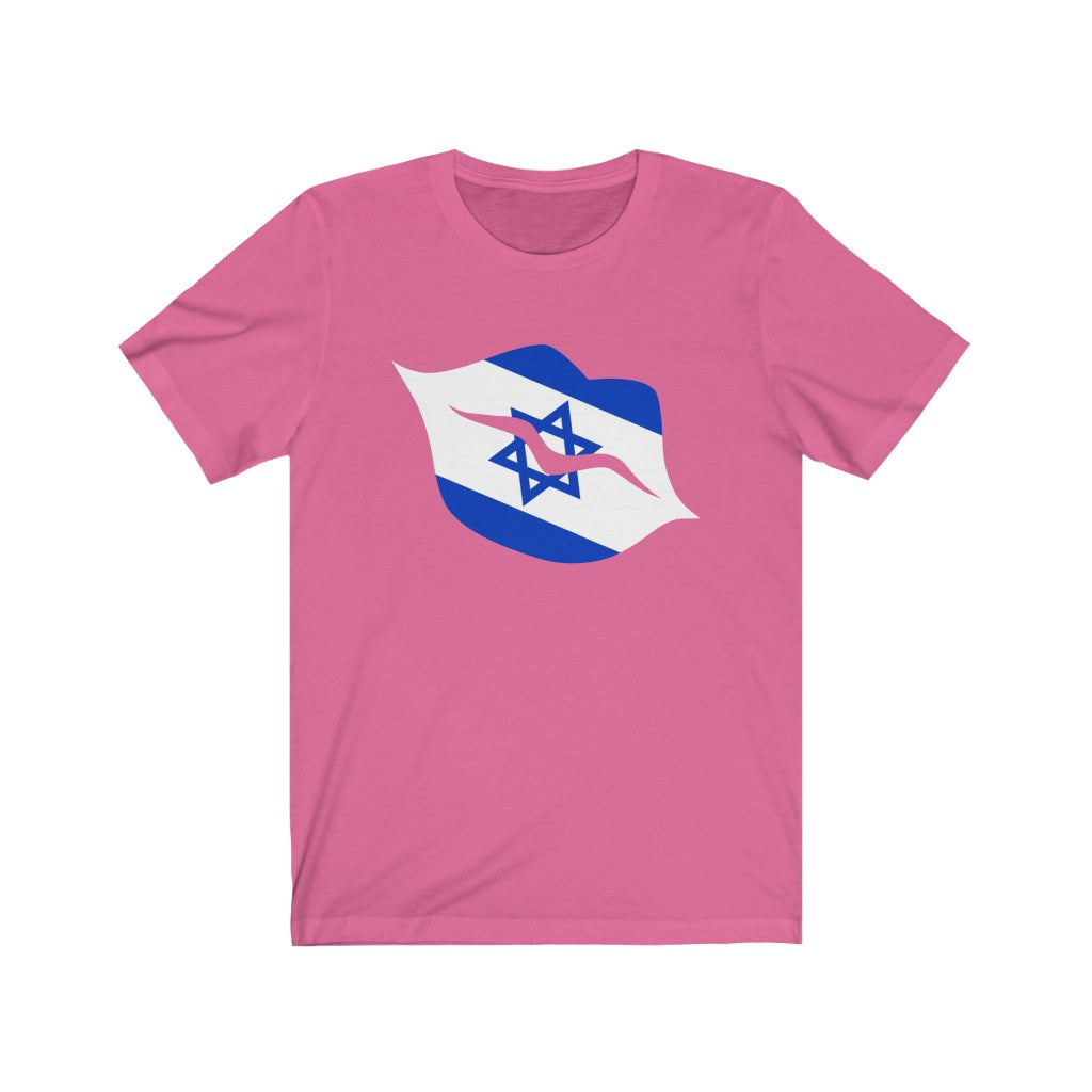 Israel Lips Flag Premium Tee - Unisex