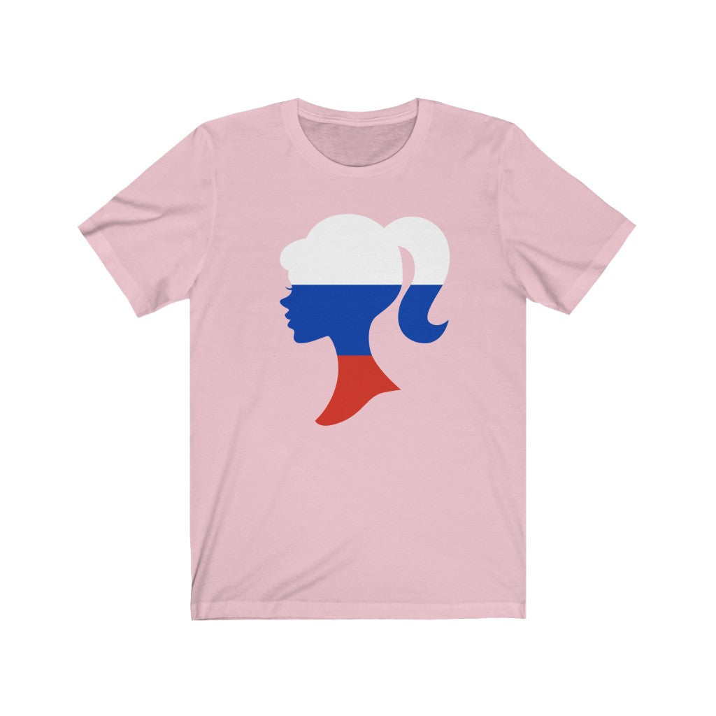 Russia Girl Flag Premium Tee - Unisex