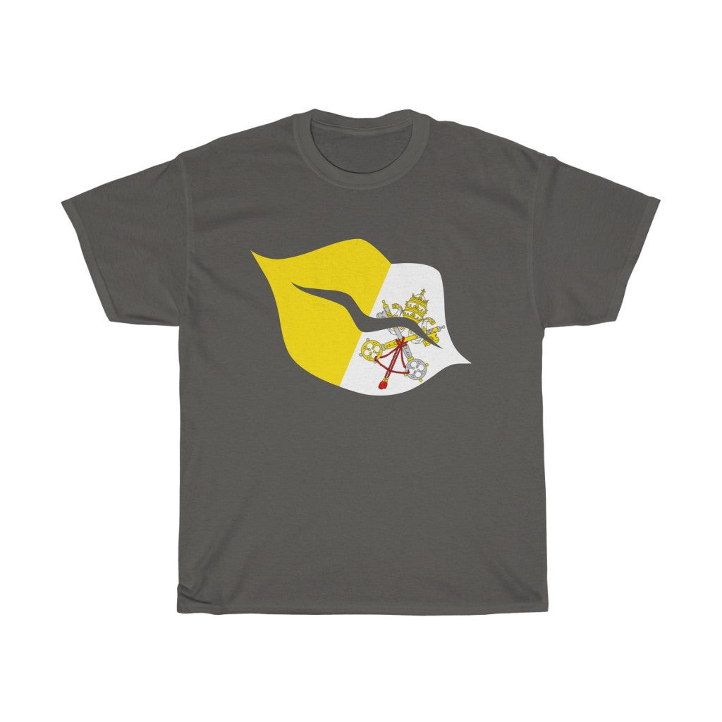 Holy See Lips Flag Standard Tee - Unisex