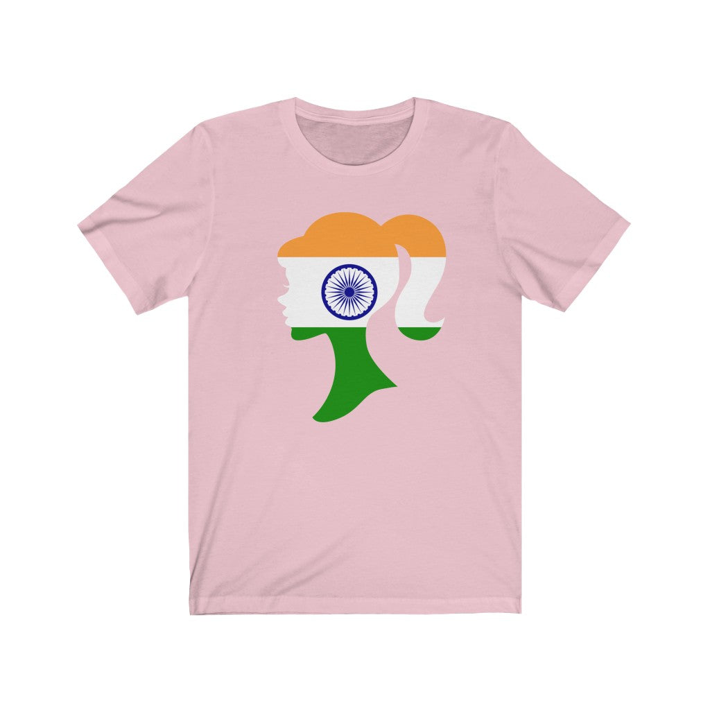 India Girl Flag Premium Tee - Unisex