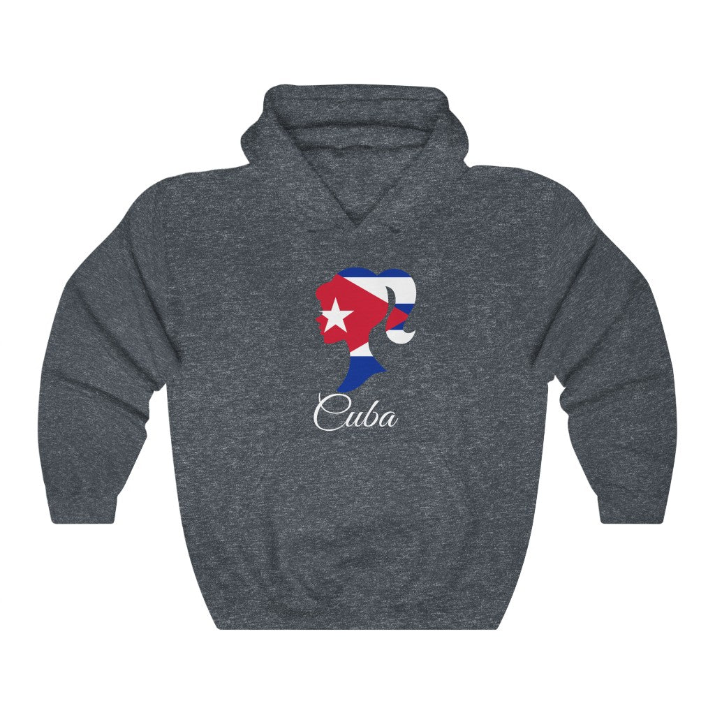 Cuba Girl Flag Hoodie Sweatshirt 2 - Unisex