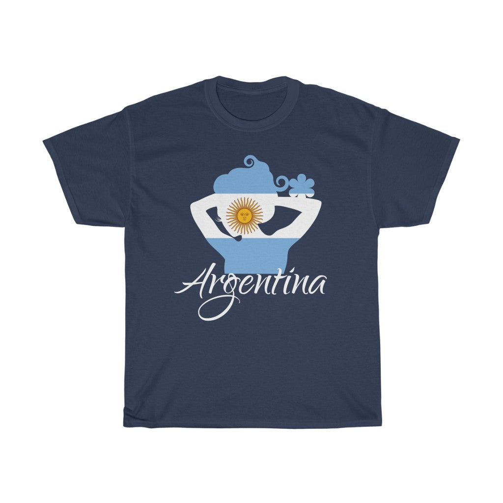 Argentina Lady Flag Standard Tee 2 - Unisex