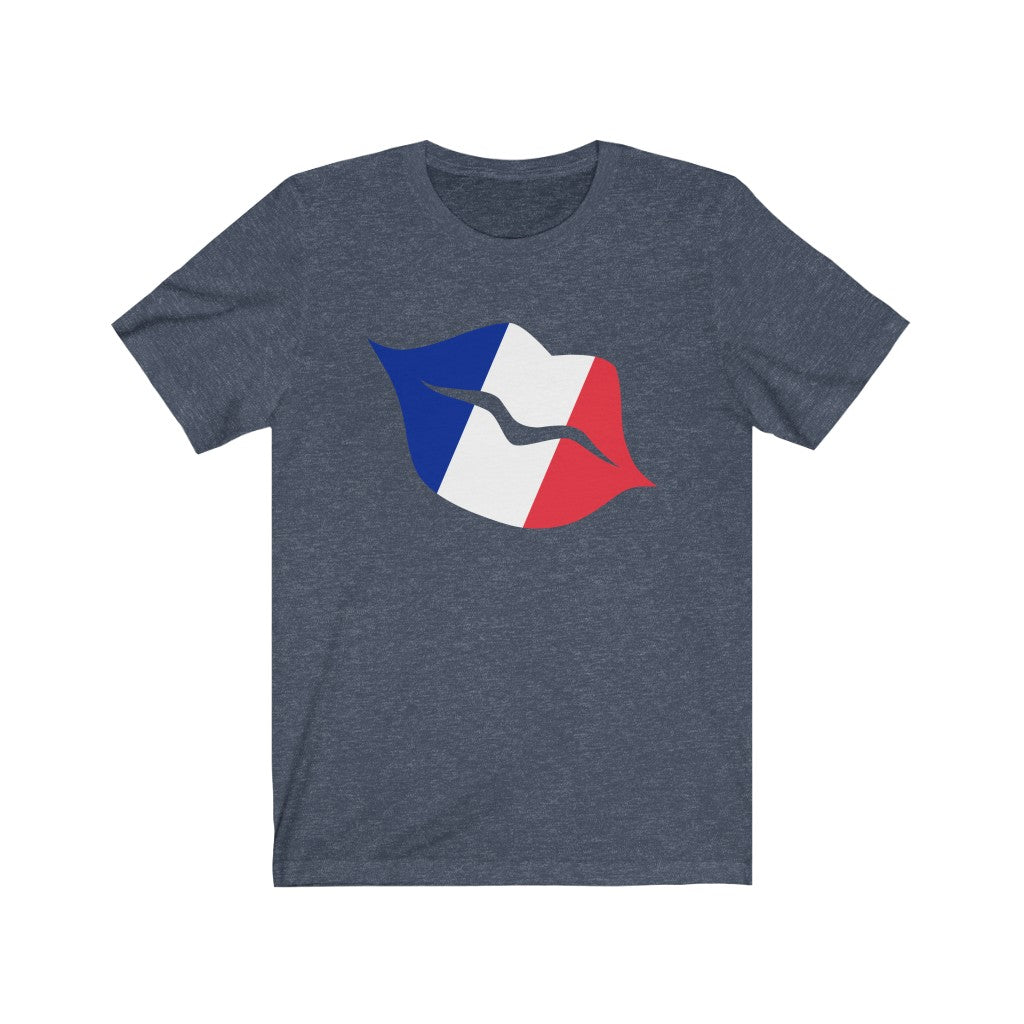 France Lips Flag Premium Tee - Unisex