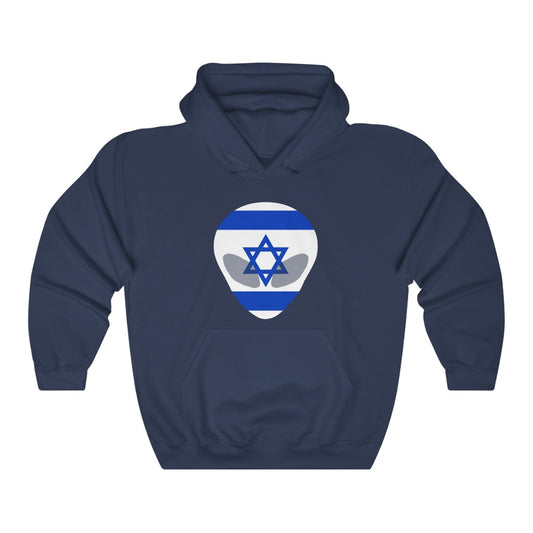 Israel Alien Flag Hoodie Sweatshirt - Unisex