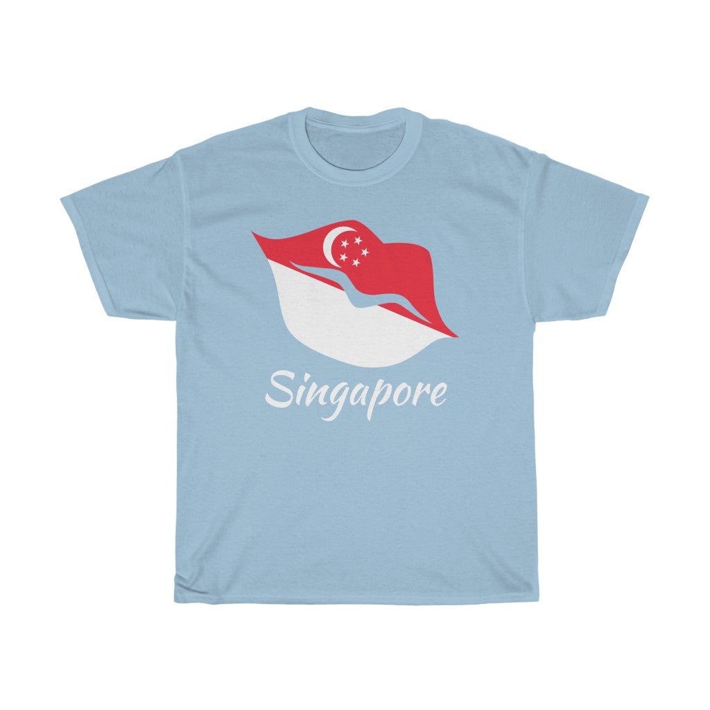 Singapore Lips Flag Standard Tee 2 - Unisex