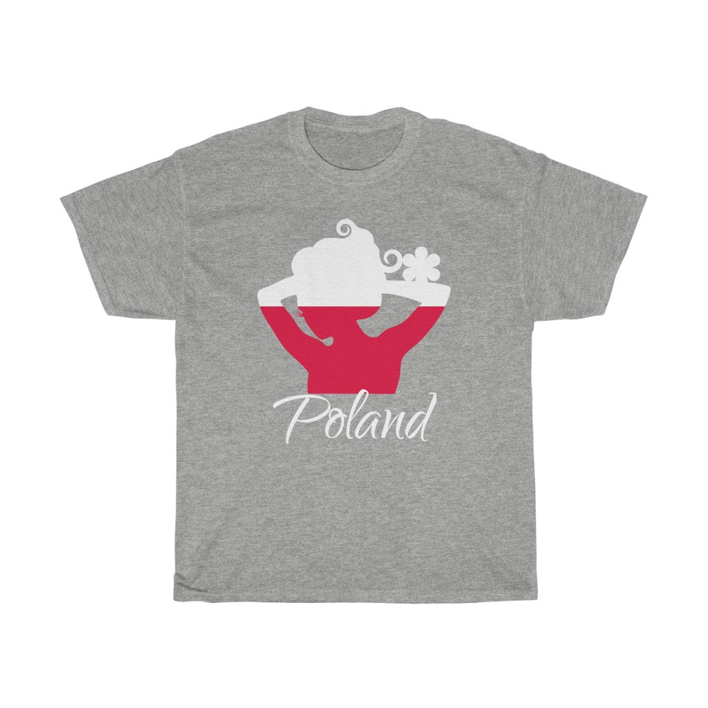 Poland Lady Flag Standard Tee 2 - Unisex