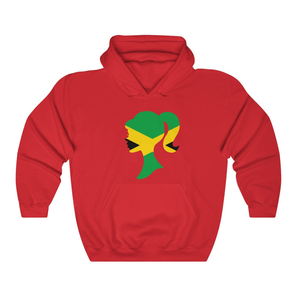Jamaica Girl Flag Hoodie Sweatshirt - Unisex