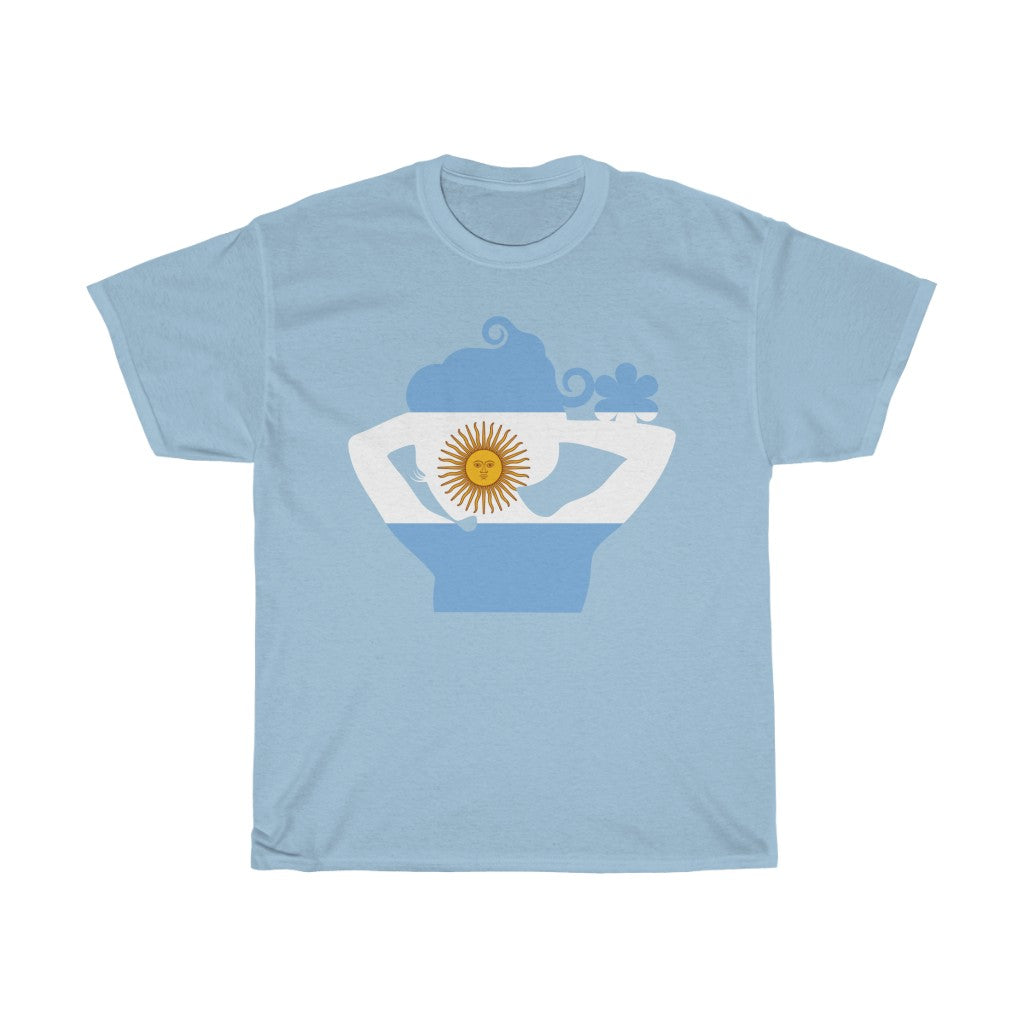 Argentina Lady Flag Standard Tee - Unisex