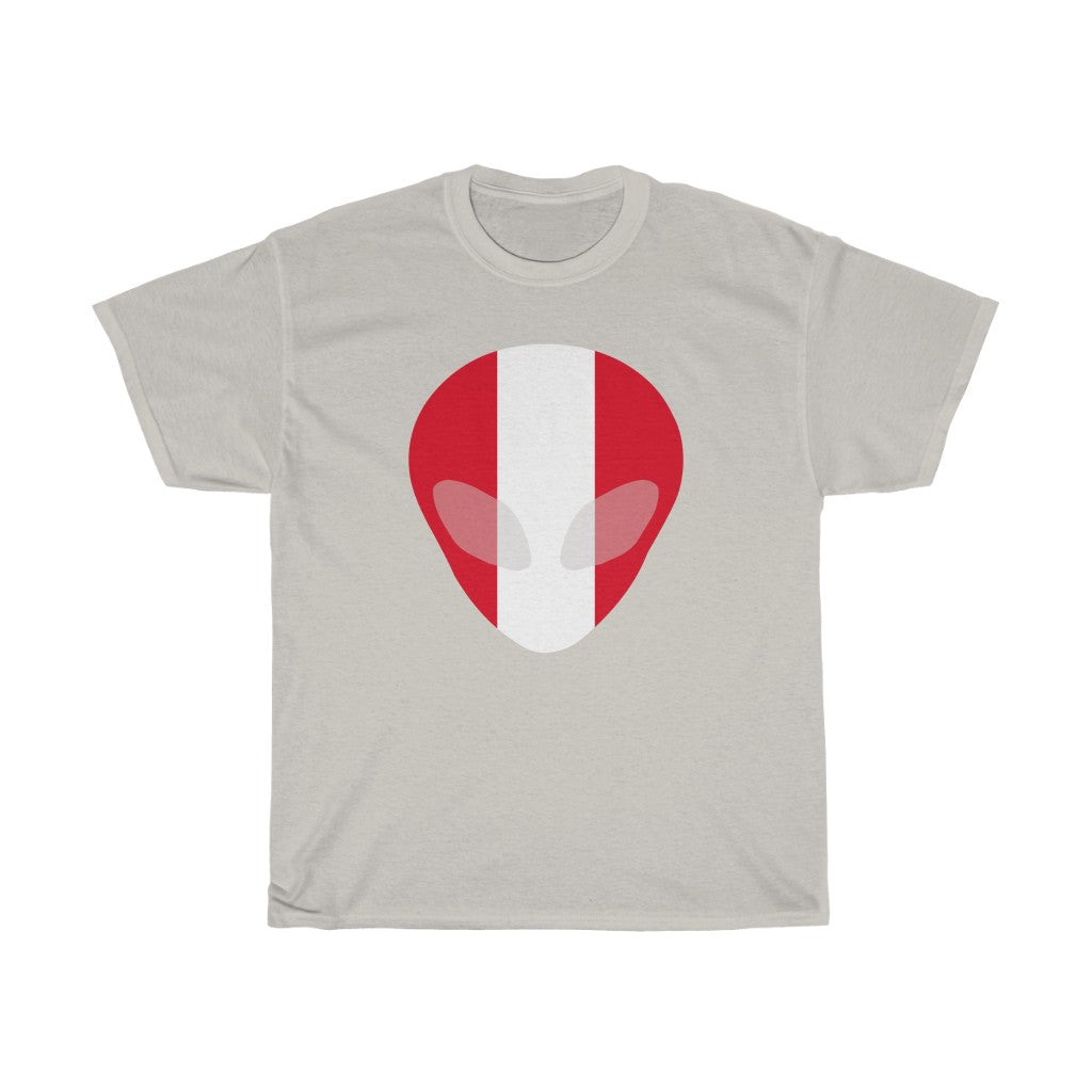 Peru Alien Flag Standard Tee - Unisex