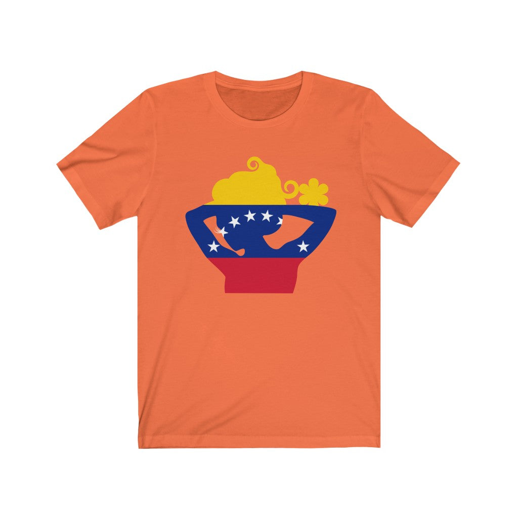 Venezuela Lady Flag Premium Tee - Unisex