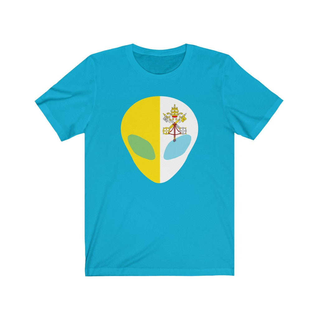 Holy See Alien Flag Premium Tee - Unisex