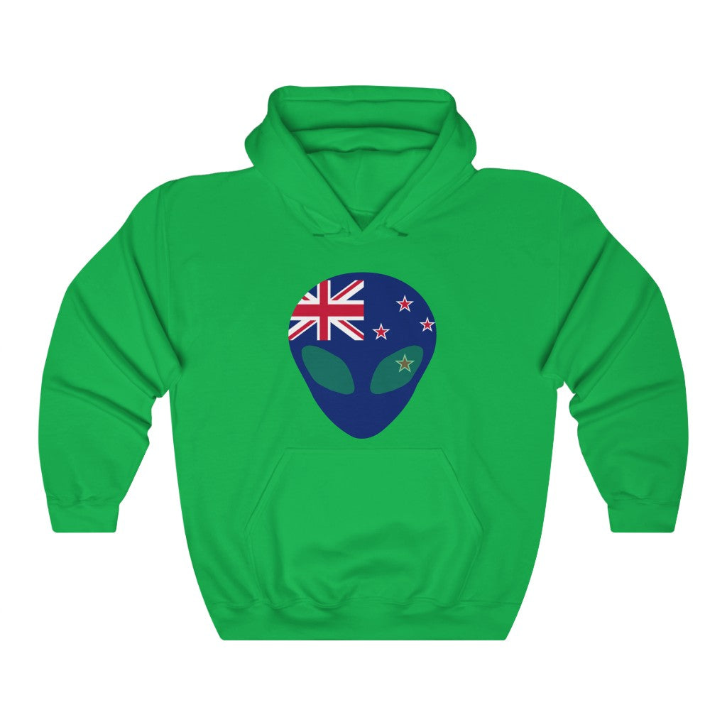 New Zealand Alien Flag Hoodie Sweatshirt - Unisex