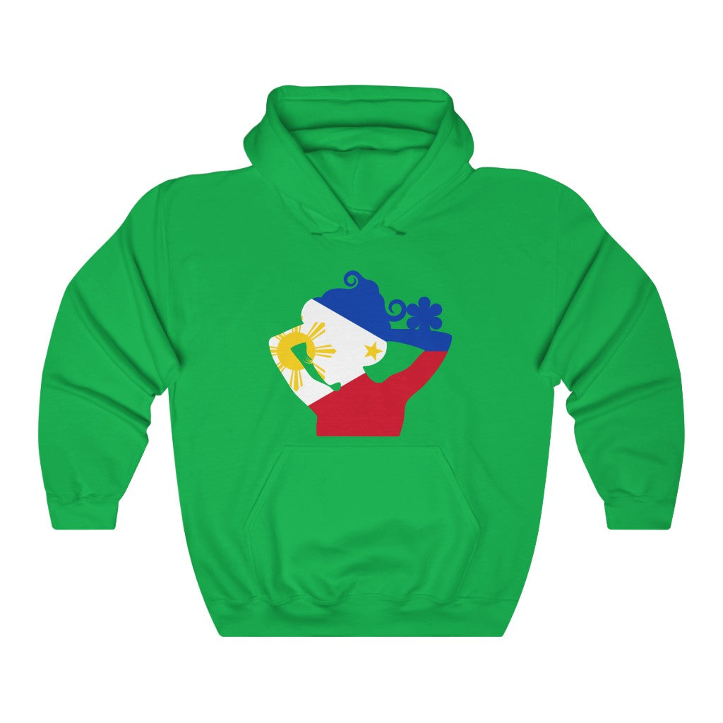 Philippines Lady Flag Hoodie Sweatshirt - Unisex