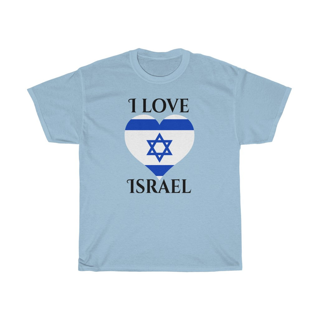 Israel Heart Flag Standard Tee 1 - Unisex