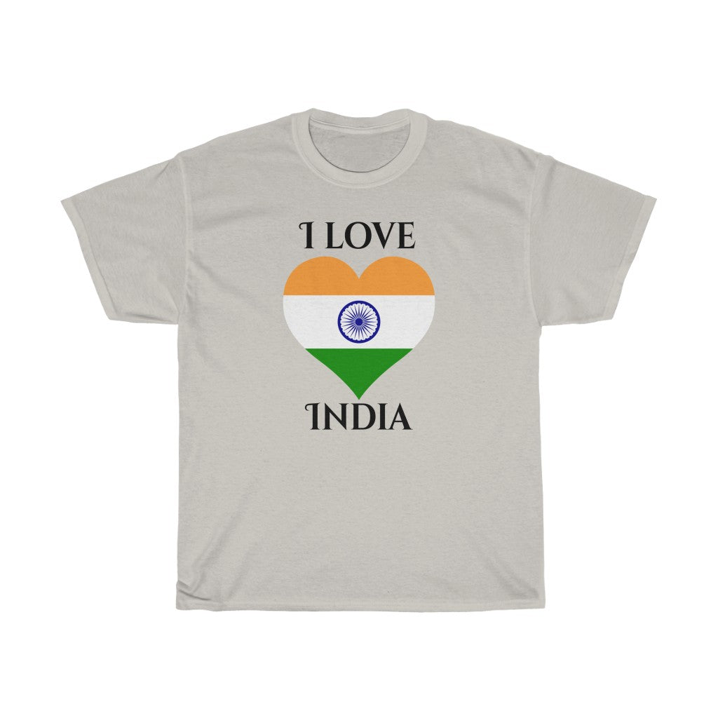 India Heart Flag Standard Tee 1 - Unisex