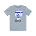 Israel Girl Flag Premium Tee 1 - Unisex